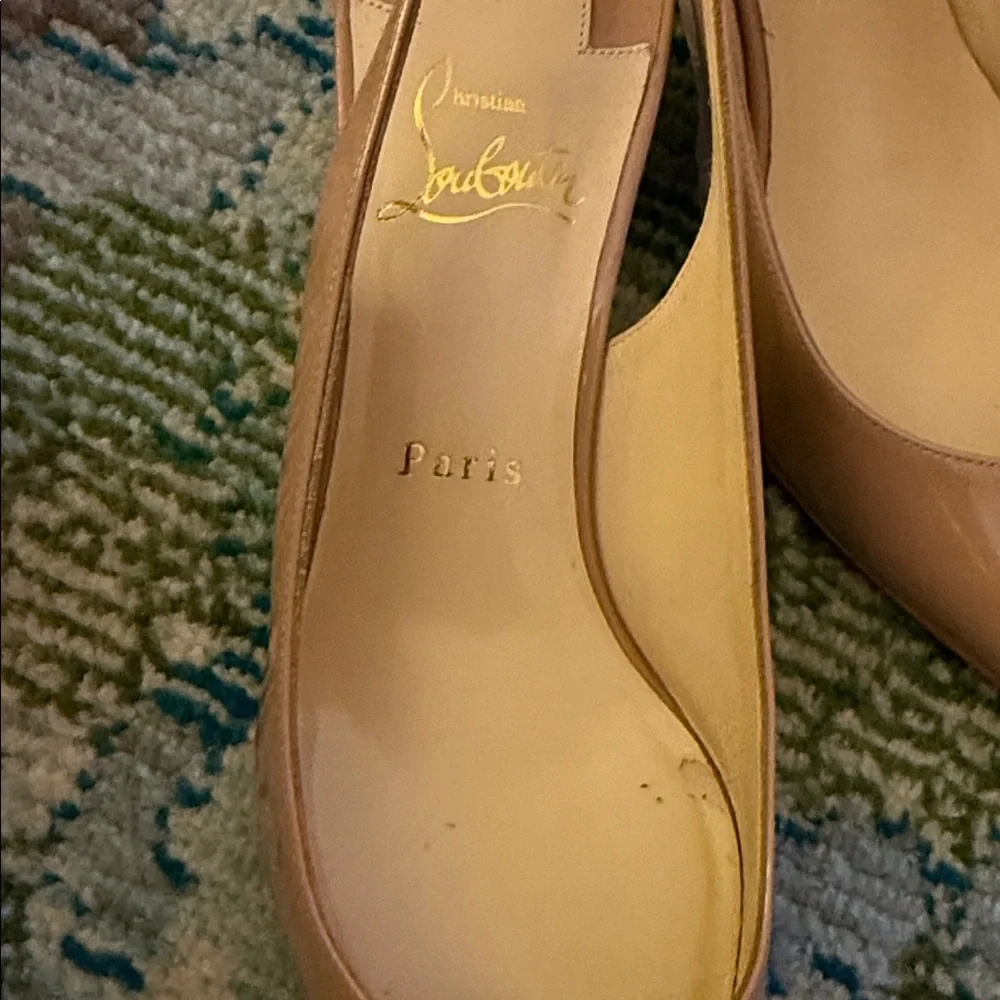 Christian Louboutin Nude Heels - Picture 14 of 15